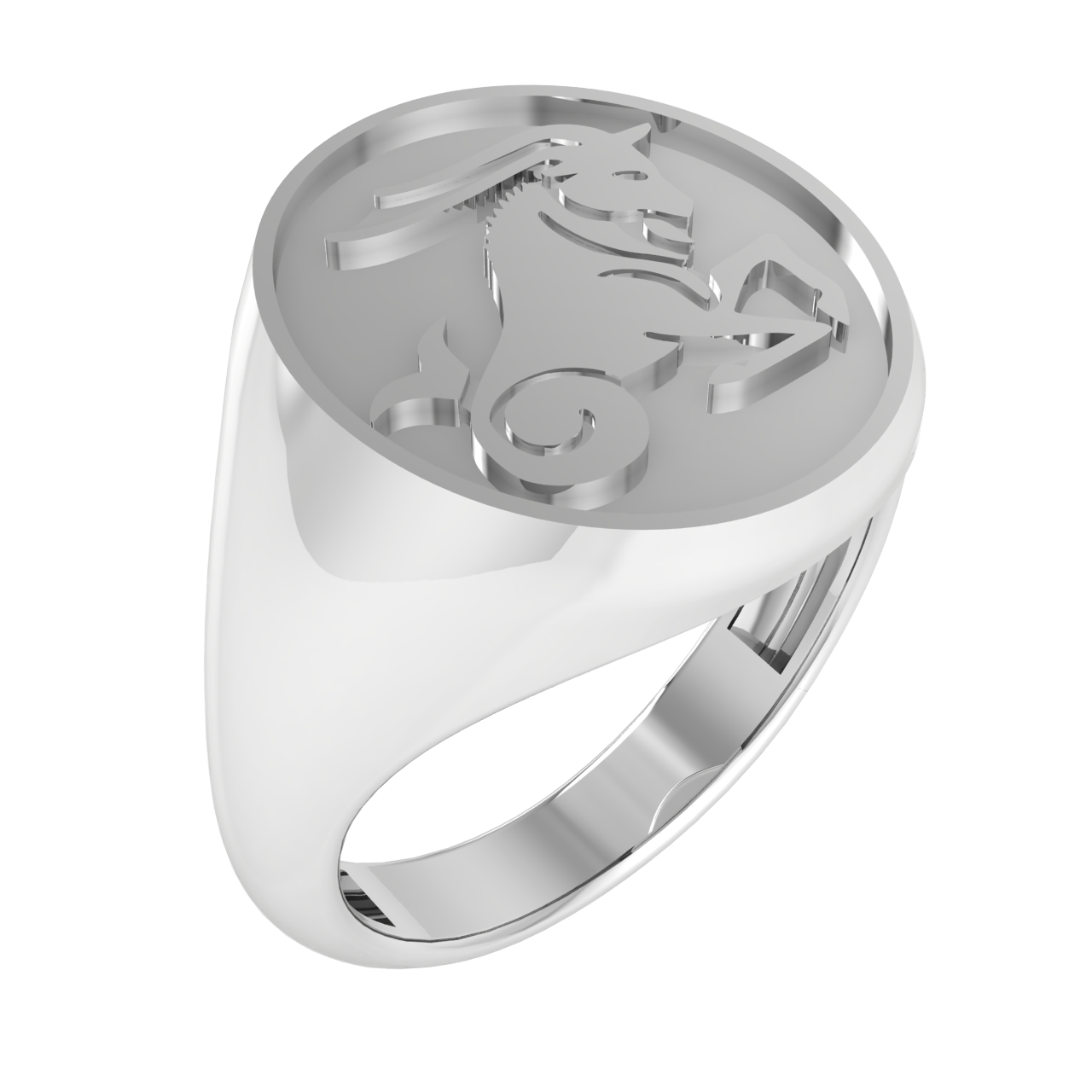 GOLD SIGNET  MEN'S RINGS